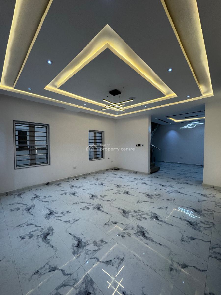 Brand New Luxury 5 Bedroom Detached Duplex + Bq, Pool, Cinema, Rooftop, Chevron, Lekki Expressway, Lekki, Lagos, Detached Duplex for Sale