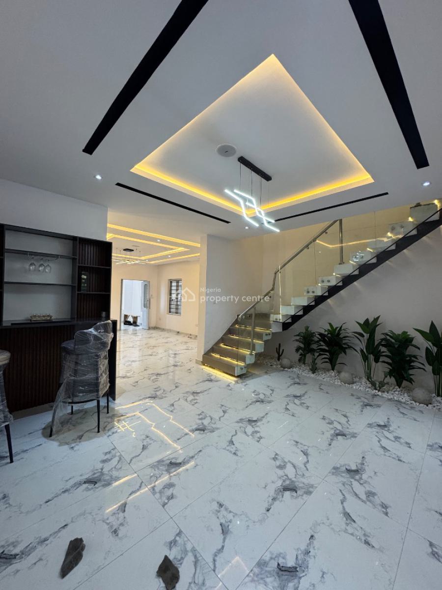 Brand New Luxury 5 Bedroom Detached Duplex + Bq, Pool, Cinema, Rooftop, Chevron, Lekki Expressway, Lekki, Lagos, Detached Duplex for Sale