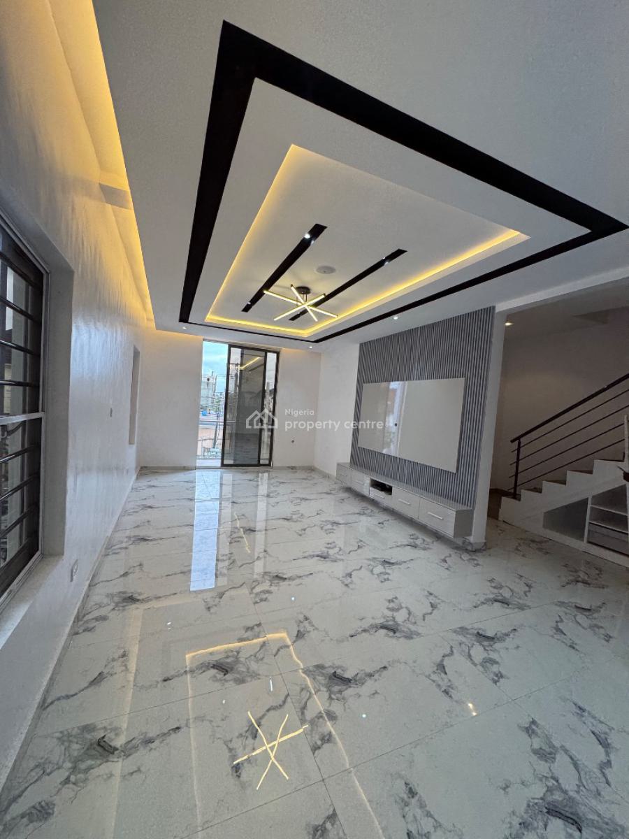 Brand New Luxury 5 Bedroom Detached Duplex + Bq, Pool, Cinema, Rooftop, Chevron, Lekki Expressway, Lekki, Lagos, Detached Duplex for Sale