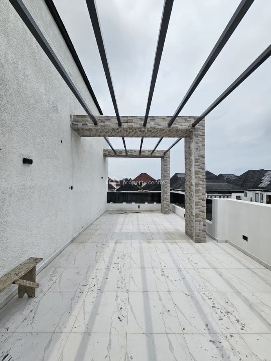 Lovely 5 Bedroom Fully Detached Duplex with Bq in a Secure Estate, Chevron, Lekki, Lagos, Detached Duplex for Sale