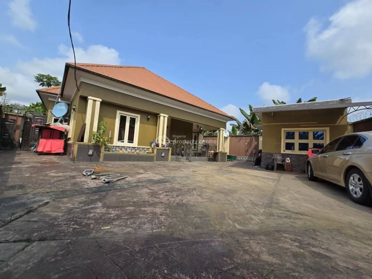 4 Bedroom Detached Bungalow with Security Post, Ilupeju, Lagos, Detached Bungalow for Sale