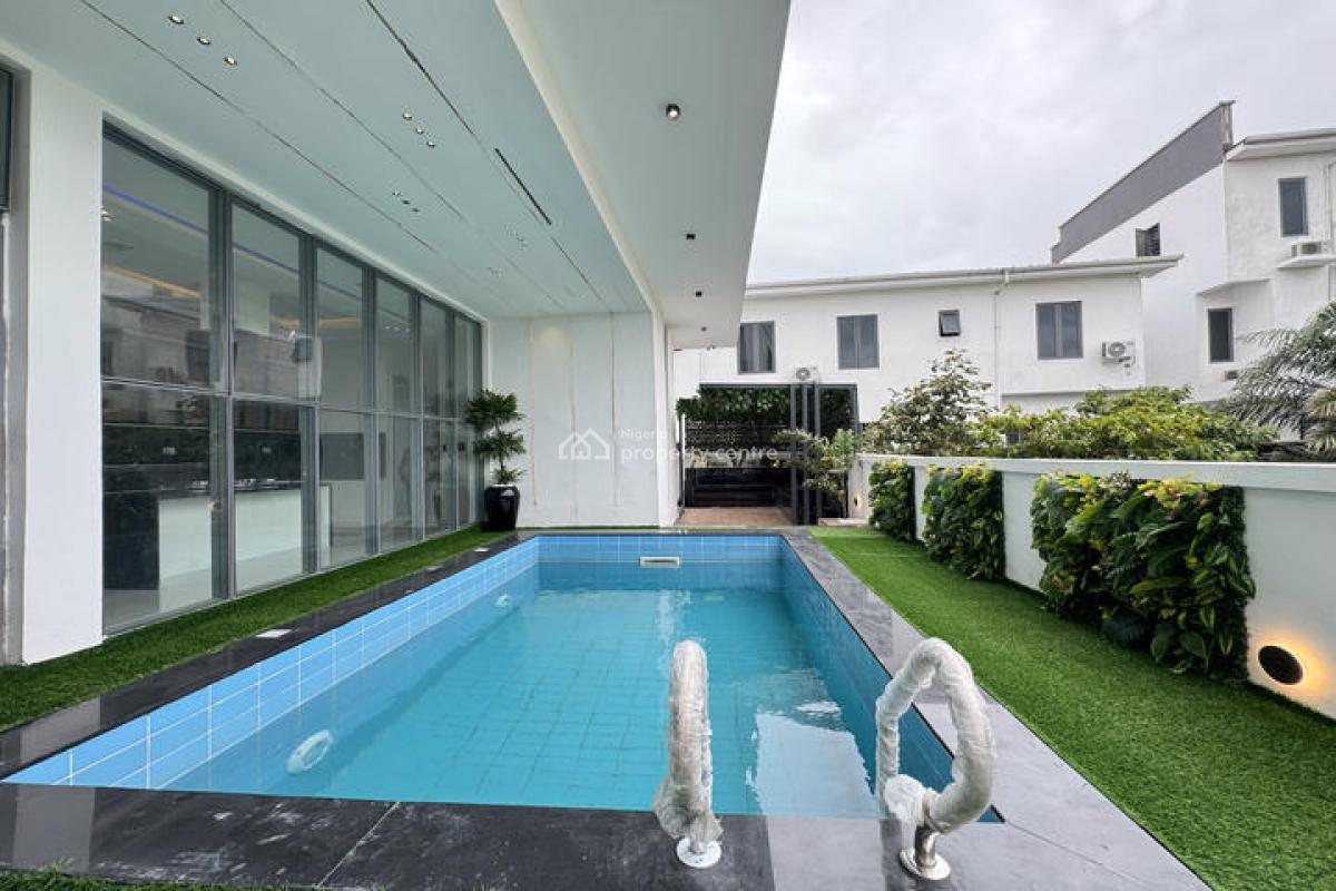 Luxury 5 Bedroom Detached Duplex with Swimming Pool, Cinema and Bq, Osapa, Lekki, Lagos, Detached Duplex for Sale