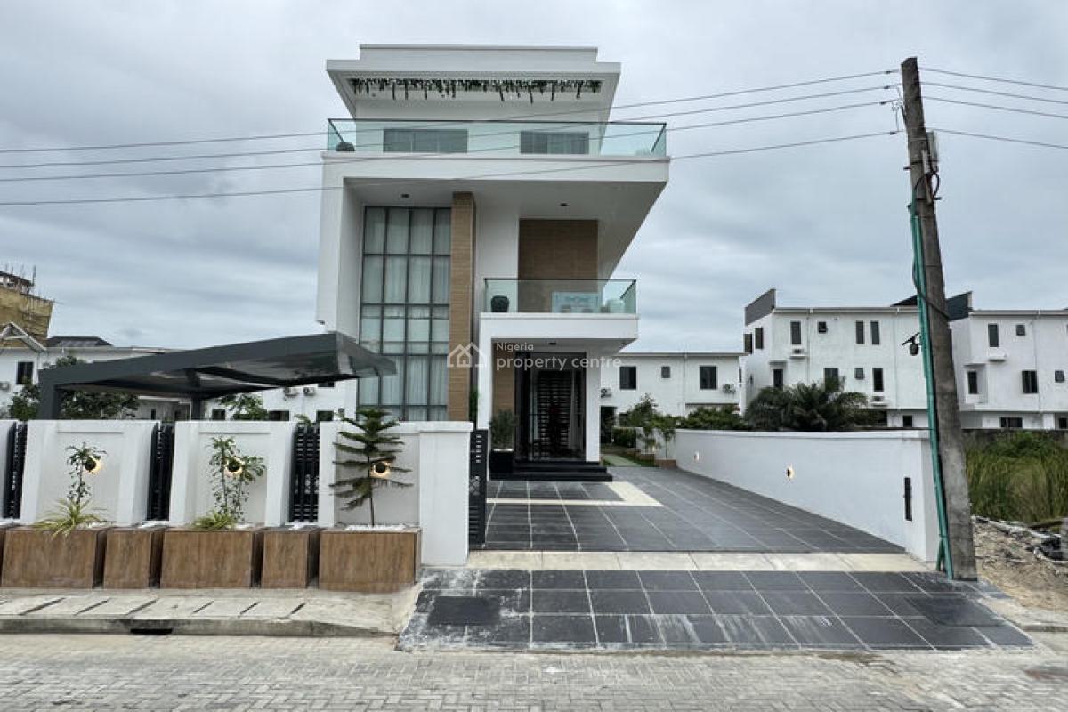 Luxury 5 Bedroom Detached Duplex with Swimming Pool, Cinema and Bq, Osapa, Lekki, Lagos, Detached Duplex for Sale
