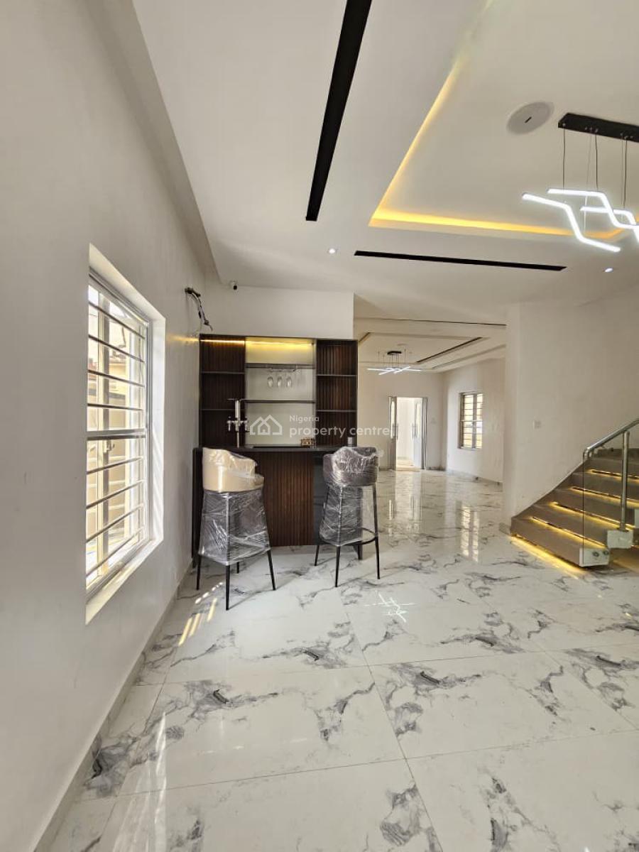Luxury 5 Bedroom Fully Detached Duplex with Cinema in a Secure Estate, Chevron, Lekki, Lagos, Detached Duplex for Sale