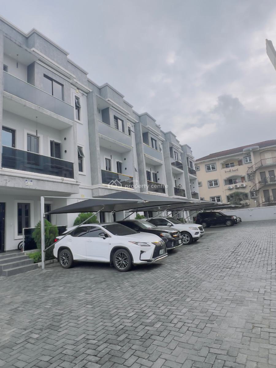 Standard 4bedroom Terrace Duplex with Bq, Lekki Phase 1, Lekki, Lagos, Terraced Duplex for Rent