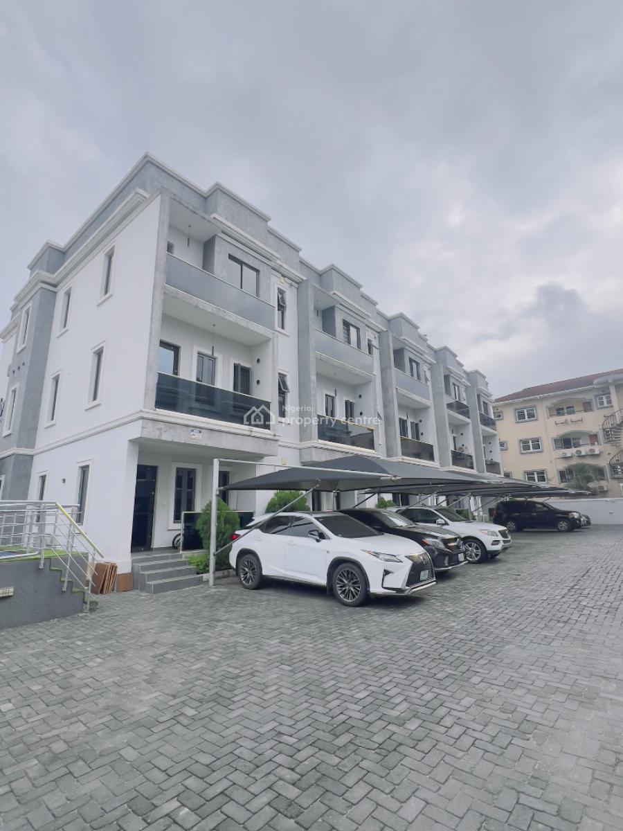 Standard 4bedroom Terrace Duplex with Bq, Lekki Phase 1, Lekki, Lagos, Terraced Duplex for Rent