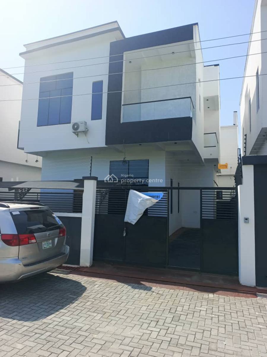 Newly Renovated 4-bedroom Fully Detached House with Bq, Gate House, Lbs, Alasia, Ajah, Lagos, Detached Duplex for Sale