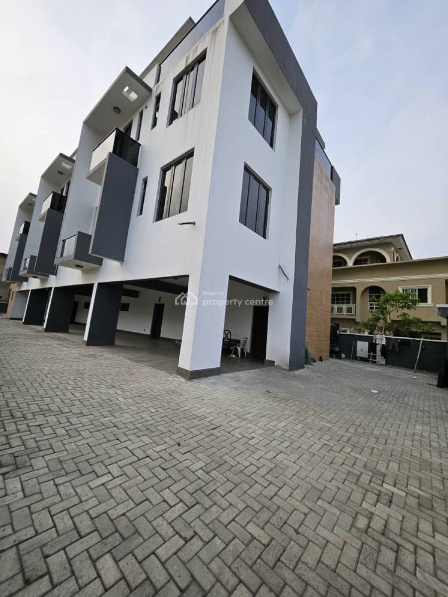 4 Bedroom Duplex with Bq+gym and Swimming Pool, Ajiwe, Ajah, Lagos, Terraced Duplex for Sale