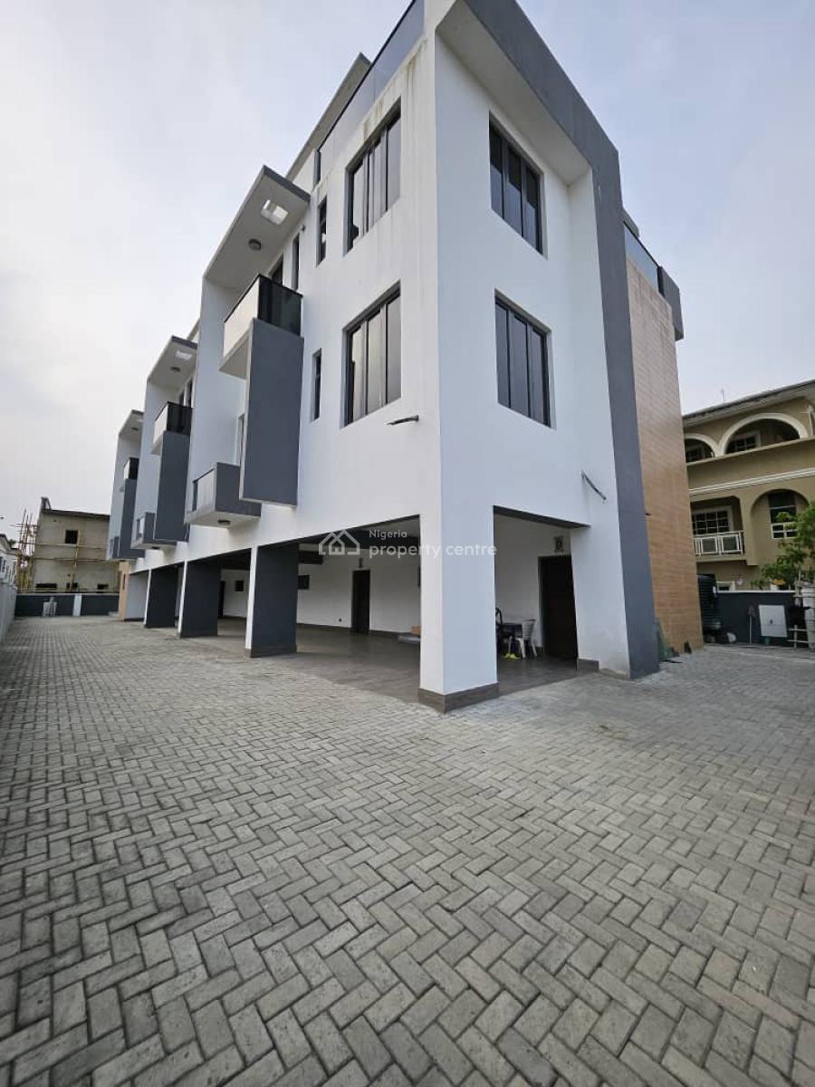 4 Bedroom Duplex with Bq+gym and Swimming Pool, Ajiwe, Ajah, Lagos, Terraced Duplex for Sale