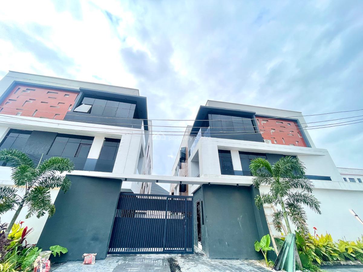 Brand New 4bedrooms +1bq Terrace Duplex Located at Lekki Phase 1,lagos, Lekki Phase 1, Lekki, Lagos, Terraced Duplex for Sale