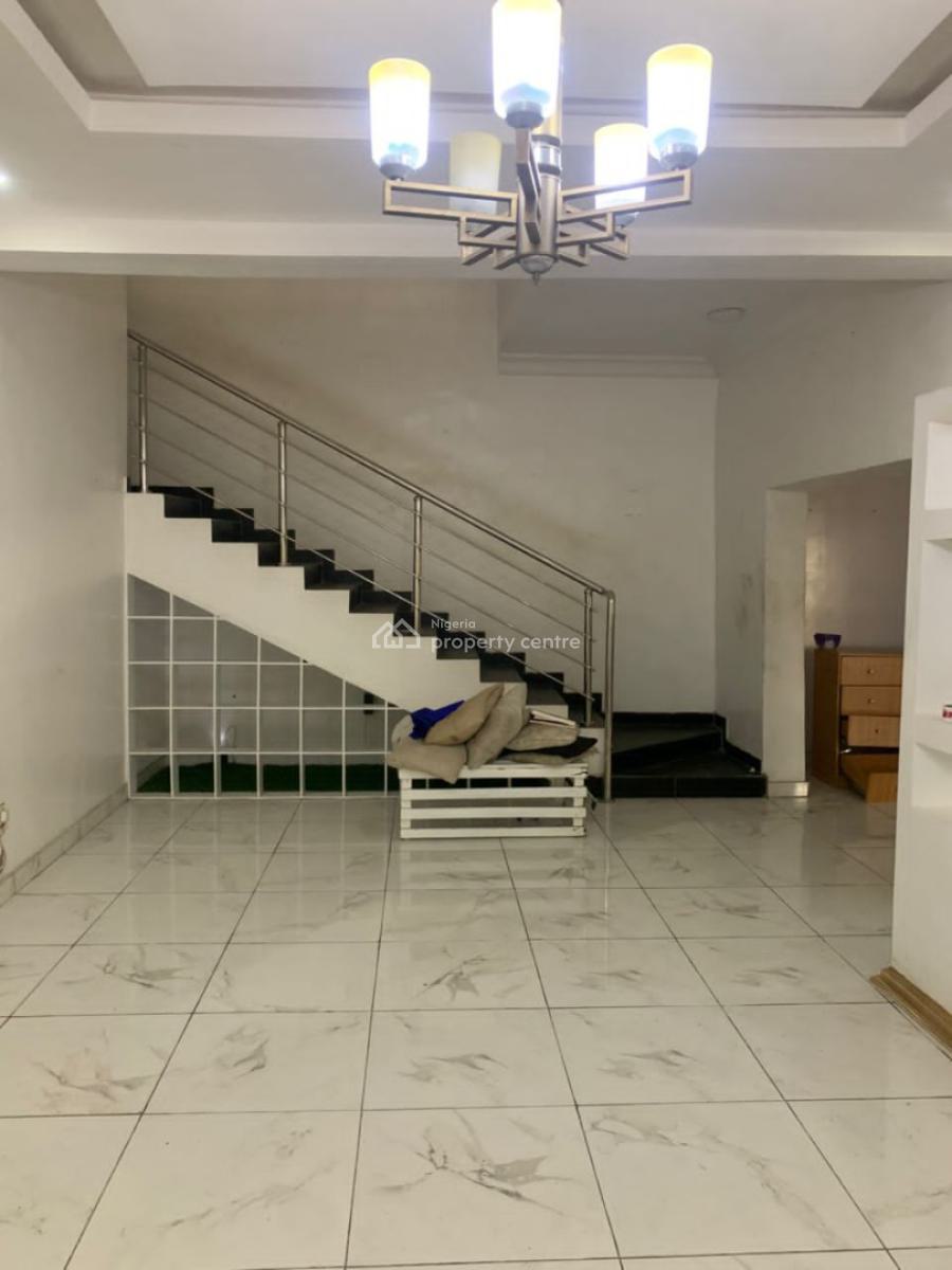 Lovely 4 Bedrooms Semi Detached with a Bq, Chevron, Lekki, Lagos, House for Rent
