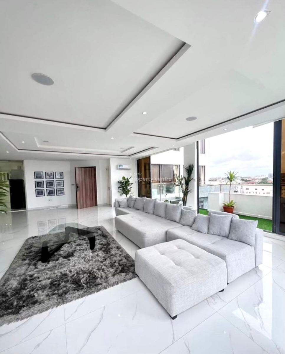 Tastefully Furnished 3 Bedroom Maisonette with S/pool, Gym, Elevator, Phase 1, Lekki, Lagos, Flat / Apartment for Rent