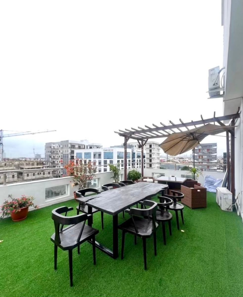 Tastefully Furnished 3 Bedroom Maisonette with S/pool, Gym, Elevator, Phase 1, Lekki, Lagos, Flat / Apartment for Rent