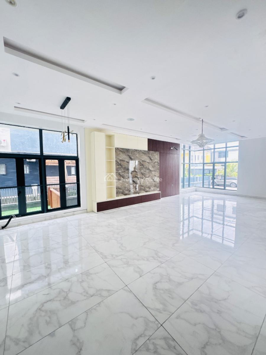 Contemporary 5 Bedroom Detached with Bq House, Victory Park Osapa Lekki, Lekki Phase 2, Lekki, Lagos, Detached Duplex for Rent