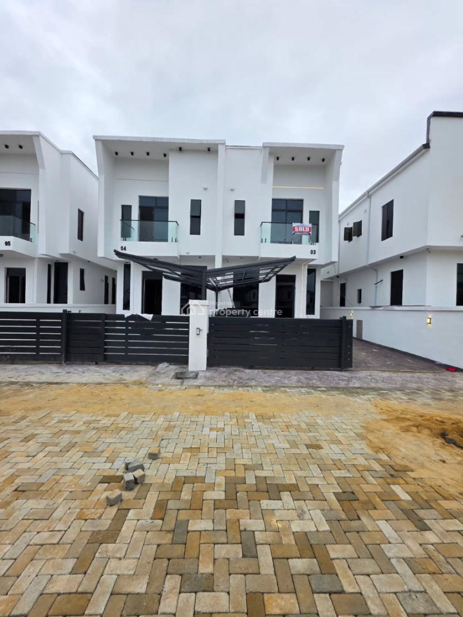 Luxurious Contemporary 4 Bedroom Deluxe Detached Duplex with Bq, Orchid, Lekki, Lagos, House for Sale