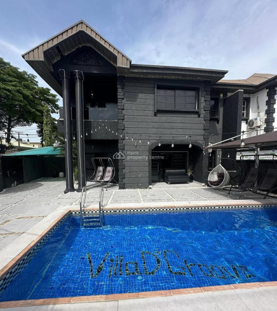 Luxury 4/3 Bedroom Fully Detached Duplex with Pool, Lekki Phase 1, Lekki, Lagos, Detached Duplex Short Let