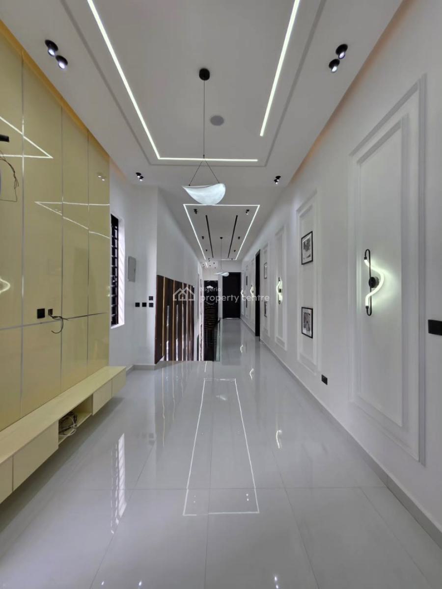 Luxury Contemporary 5 Bedroom Fully Detached Duplex with Pool, Chevron, Lekki, Lagos, Detached Duplex for Sale