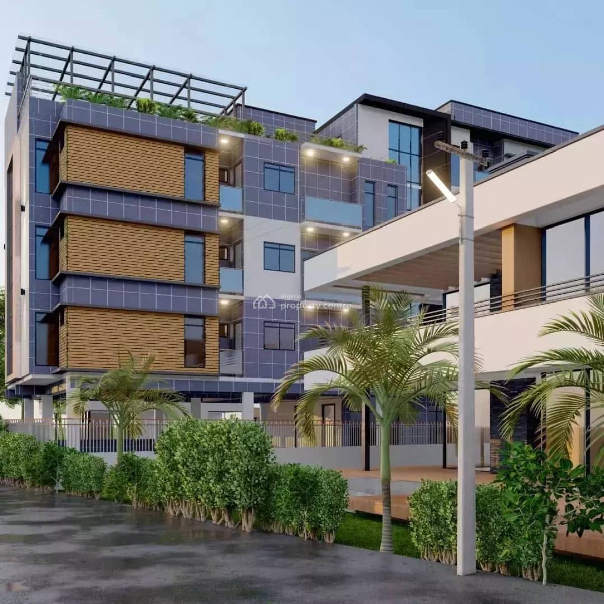 Offplan Exquisite 2 Bedroom Apartment Perfect for Investment Needs, Aesthetically Pleasing Offplan Apartment Within Chevron, Lekki, Lagos, Block of Flats for Sale