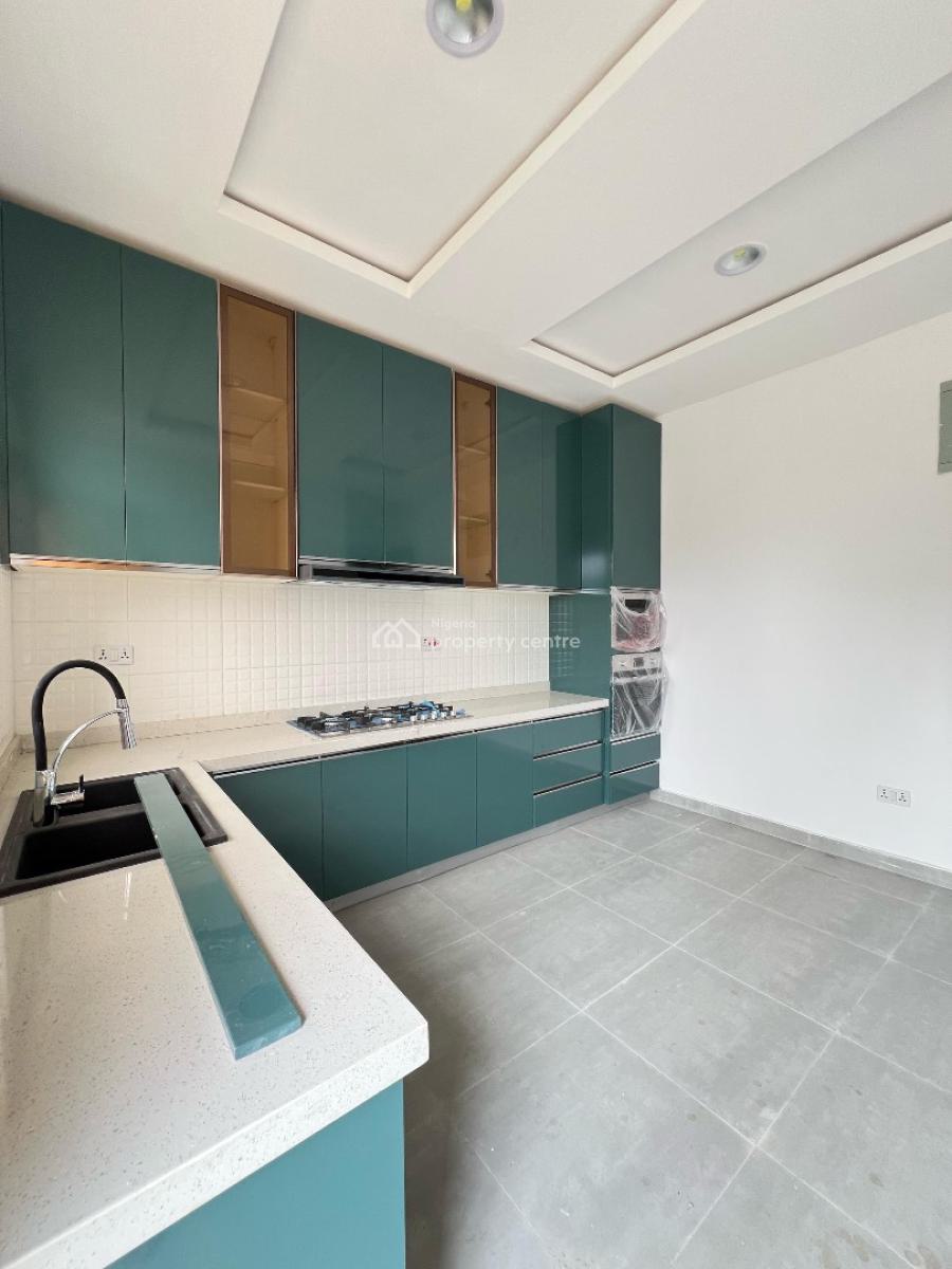 Contemporary 4 Bedroom Terraced  Duplex with Bq in a Serene Environmen, Astonishingly Finished Home Within a Secured Estate, Ikate, Lekki, Lagos, Terraced Duplex for Sale