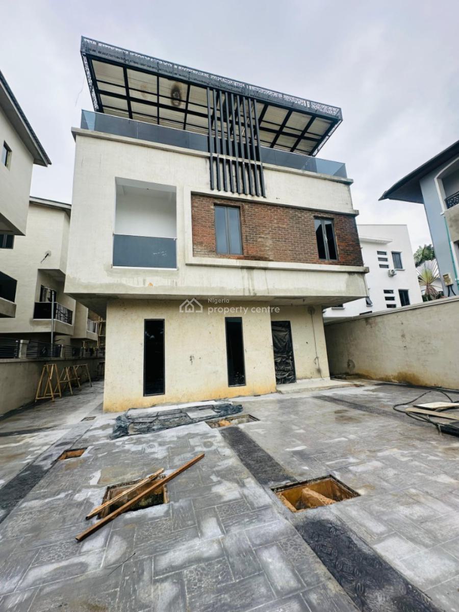 Architectural Masterpiece 5 Bedroom Detached W/ 2 Bqs & Rooftop Terrac, Ikeja Gra, Ikeja, Lagos, Detached Duplex for Sale