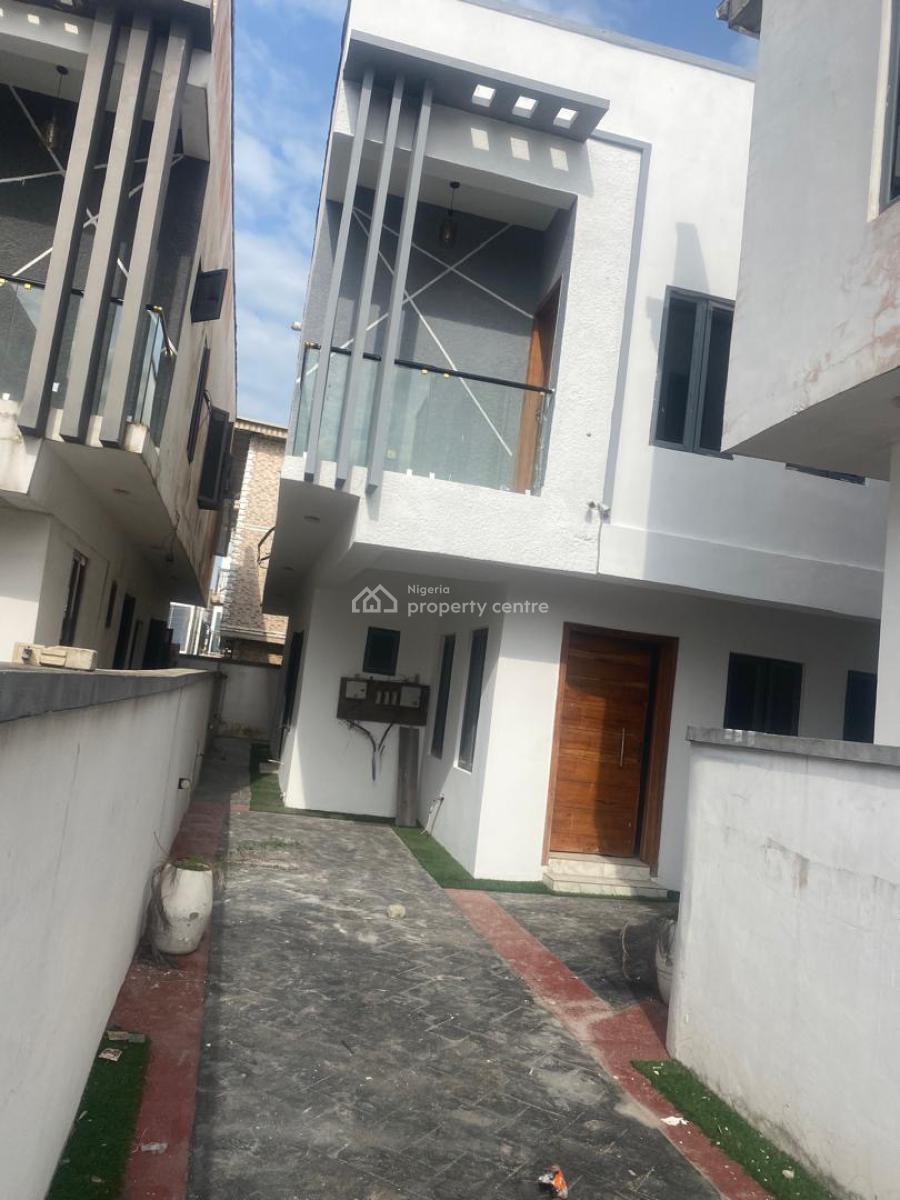 Super Ditress Newly Built 4 Bedroom Duplex Semi Detached Self Compound, Ologolo Lekki, Lekki, Lagos, Detached Duplex for Sale