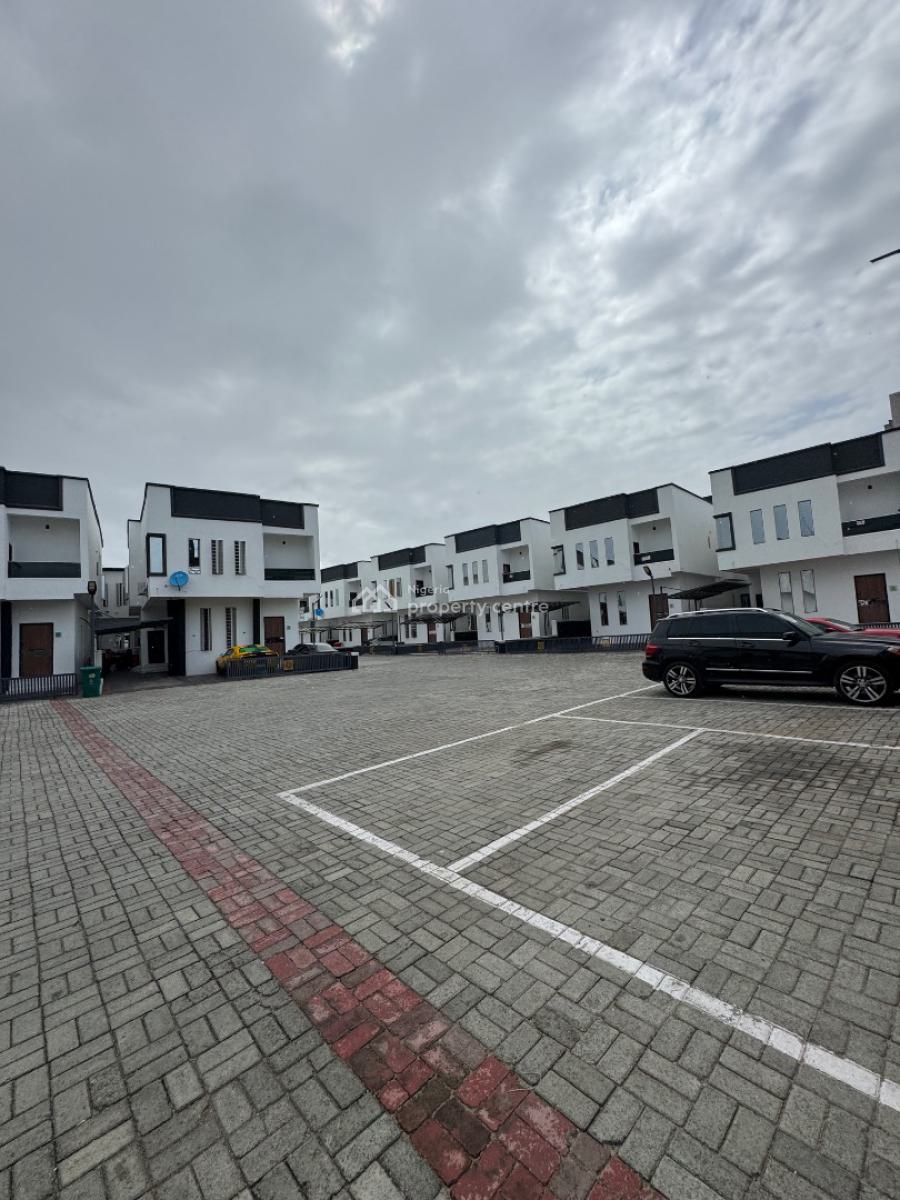 Newly Built 4 Bedrom Duplex Terrace Very Spacious  Nice Fully Serviced, Orchid Road Lekki, Lekki, Lagos, Terraced Duplex for Rent