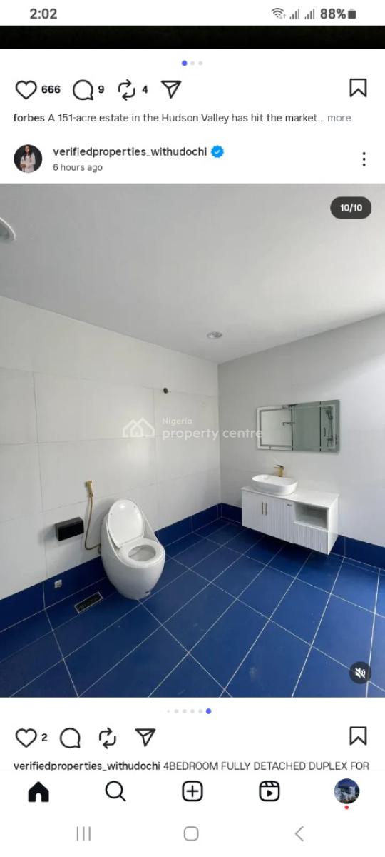 4bedroom Fully Detached Duplex   Amenities: - [ ] Fitted Kitc, Banana Island, Ikoyi, Lagos, House for Sale