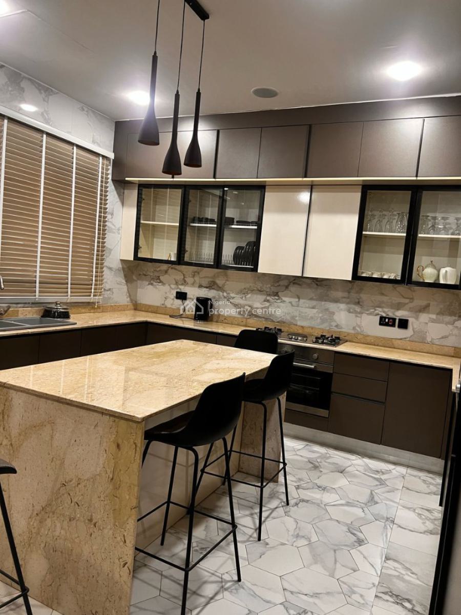 Luxury 4 Bedroom Terraced Duplex with Bq, Guzape District, Abuja, Terraced Duplex for Rent