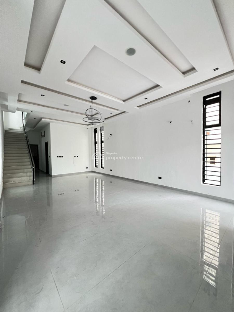 Spacious 5 Bedroom Detached Duplex with Bq in a Serene Environment, Osapa, Lekki, Lagos, Detached Duplex for Sale