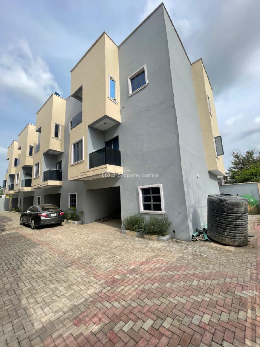 Elegant 3 Bedroom Terrace Duplex Plus Garage & a Room Bq, Yaba, Lagos, Terraced Duplex for Sale