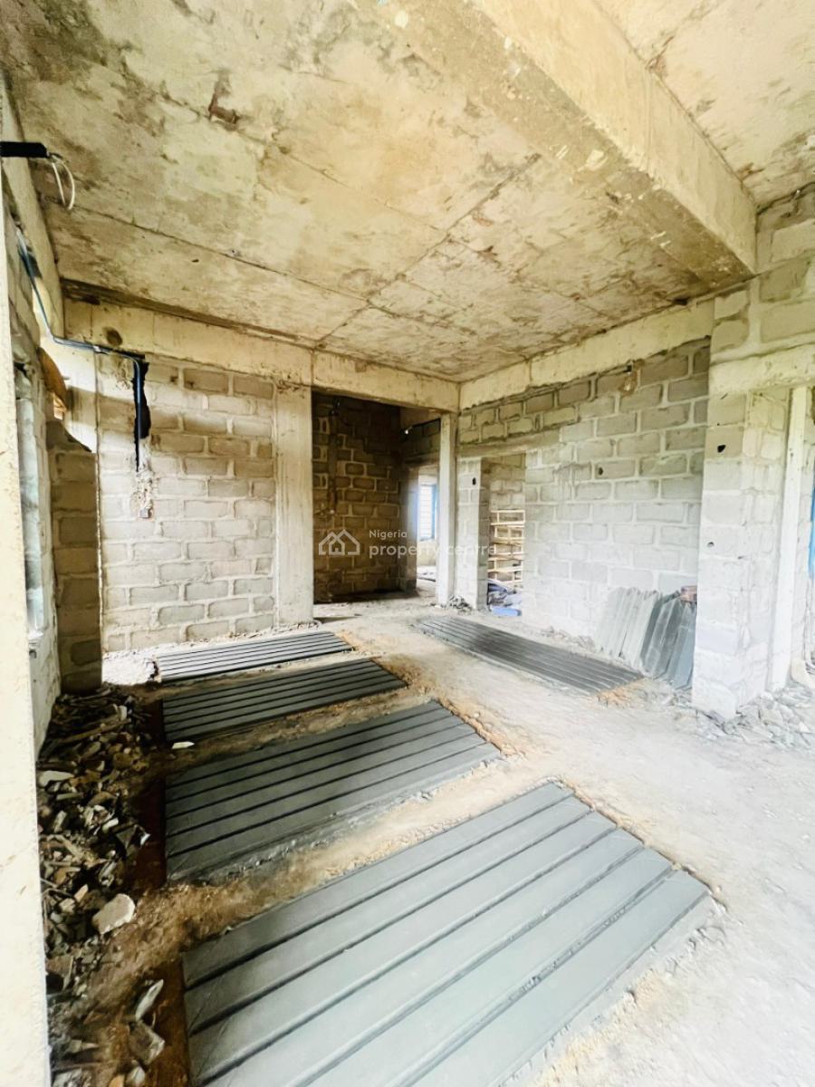 Uniquely Newly Built 3 Bedroom Apartment Plus a Room Bq, 60% Completed, Yaba, Lagos, Flat / Apartment for Sale