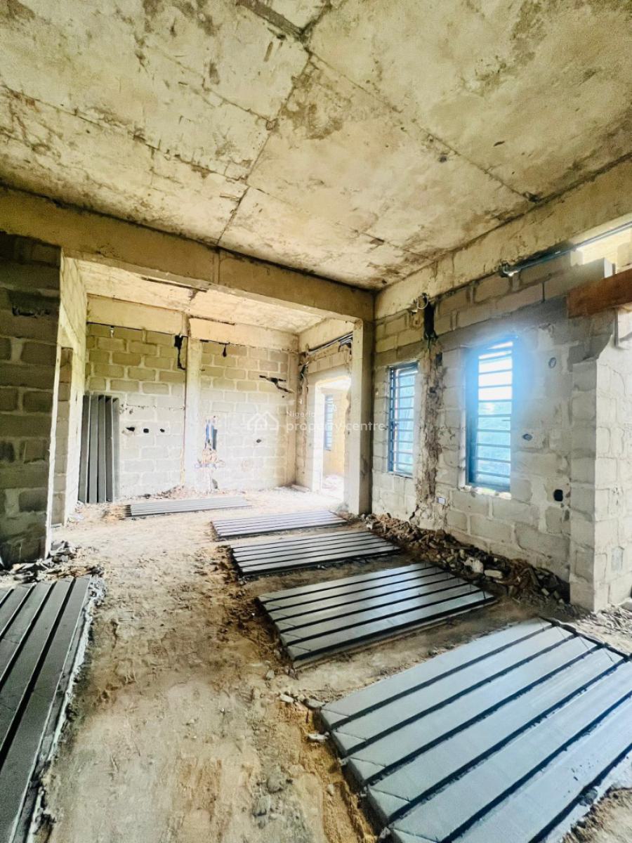 Uniquely Newly Built 3 Bedroom Apartment Plus a Room Bq, 60% Completed, Yaba, Lagos, Flat / Apartment for Sale