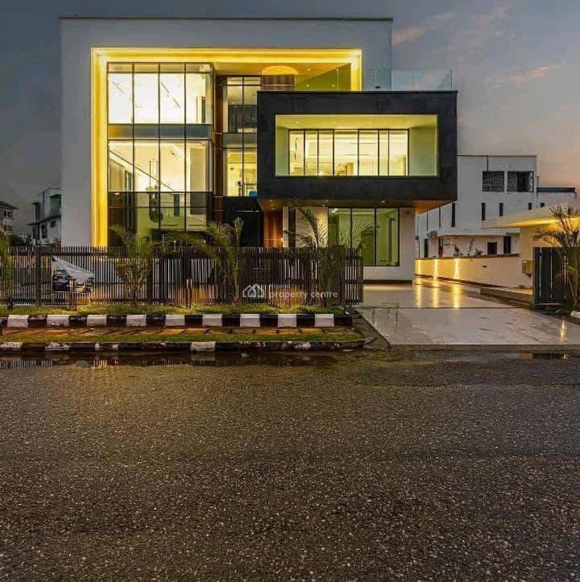 Luxurious Fully Detached Automated 5bedroom with an Ante Room and 2 Bq, Osapa London, Lekki, Lagos, Detached Duplex for Sale
