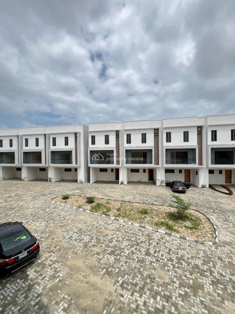 Contemporary 4 Bedroom Terraced  Duplex with Bq in a Serene Environmen, Ikate, Lekki, Lagos, Terraced Duplex for Sale