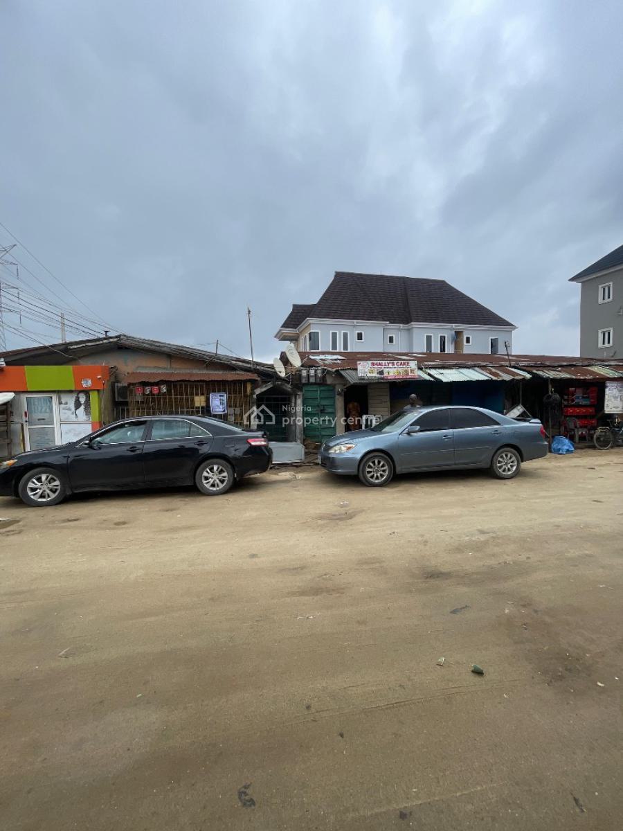 a Bungalow with Units of Rooms and Shops on a Full Plot of Land, Off Nnobi, Surulere, Lagos, Mixed-use Land for Sale