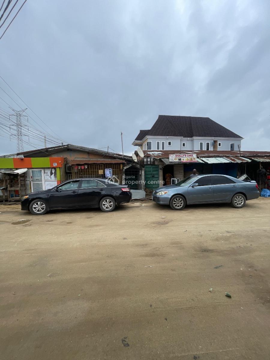 a Bungalow with Units of Rooms and Shops on a Full Plot of Land, Off Nnobi, Surulere, Lagos, Mixed-use Land for Sale