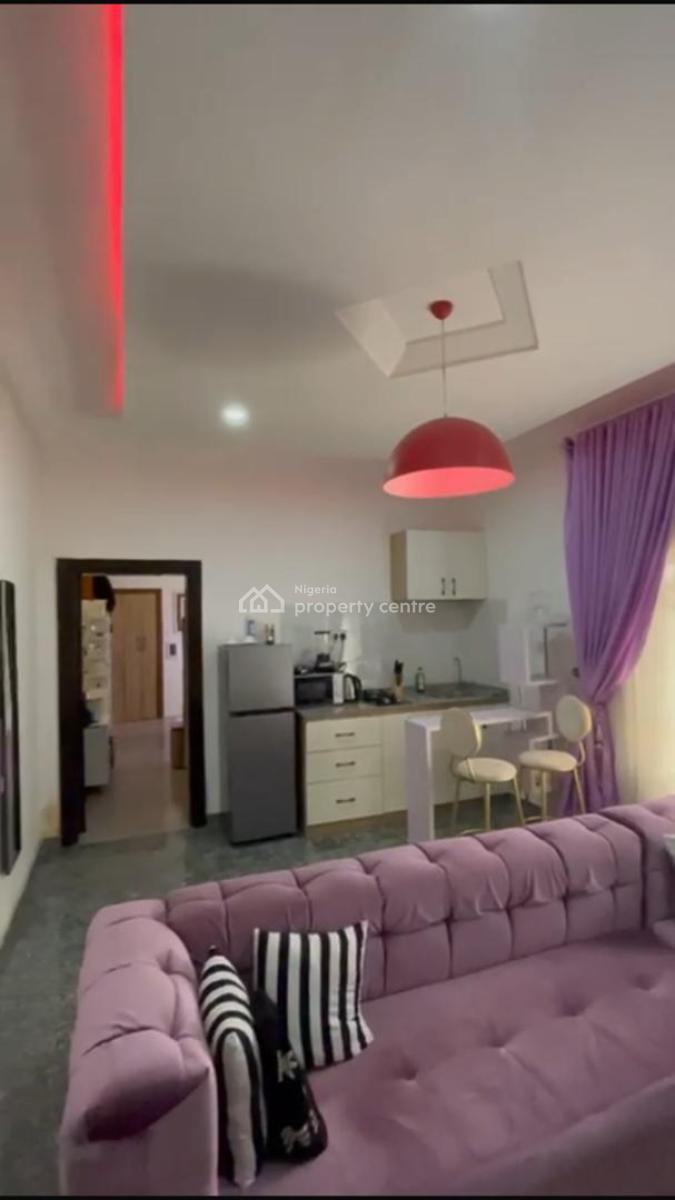 1 Bedroom Flat Fully Serviced, Off T.f Kuboye Road (behind Ocean Crest School), Lekki Phase 1, Lekki, Lagos, Flat / Apartment for Rent