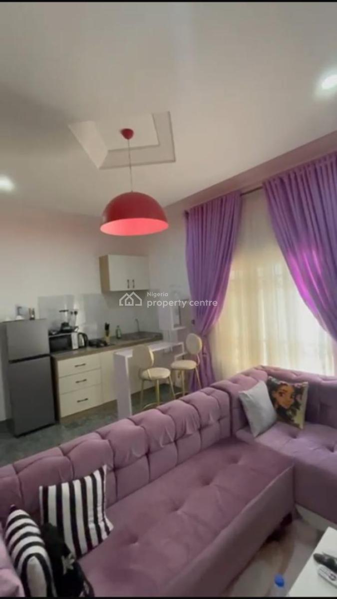 1 Bedroom Flat Fully Serviced, Off T.f Kuboye Road (behind Ocean Crest School), Lekki Phase 1, Lekki, Lagos, Flat / Apartment for Rent