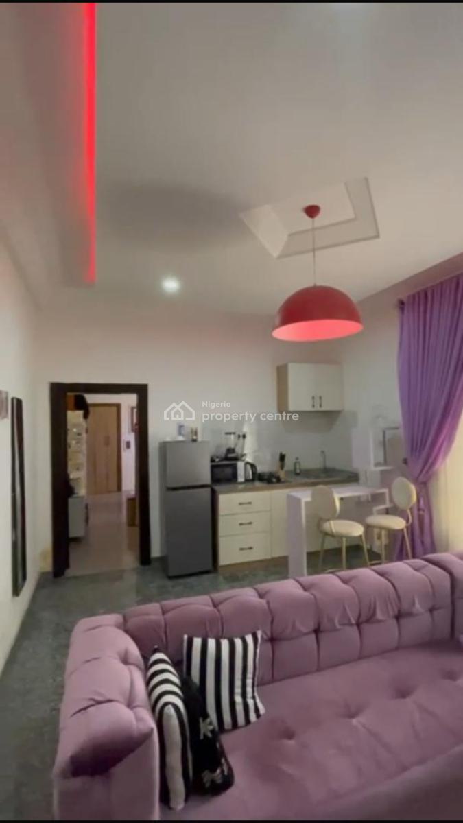 1 Bedroom Flat Fully Serviced, Off T.f Kuboye Road (behind Ocean Crest School), Lekki Phase 1, Lekki, Lagos, Flat / Apartment for Rent