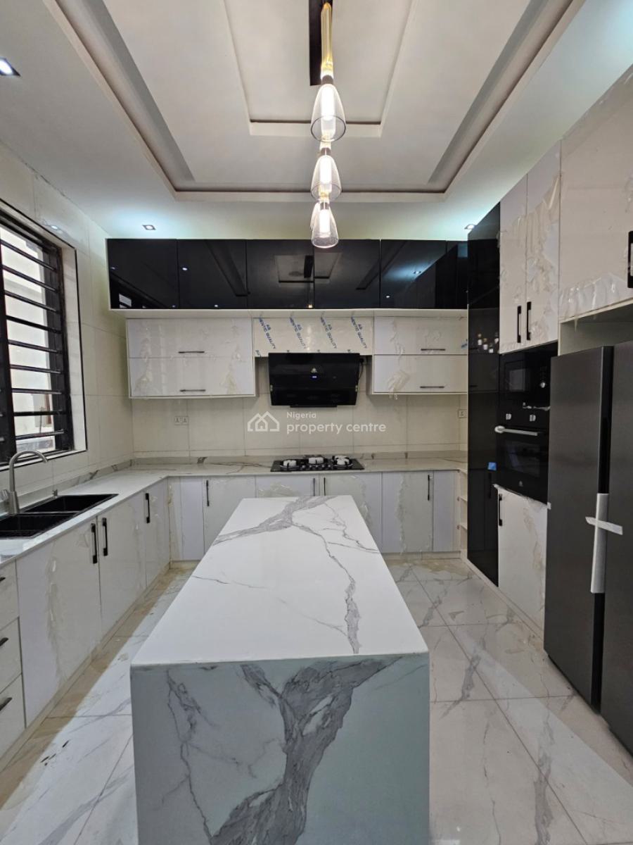Just 1 Unit Left! Exclusive 5 Bedroom Detached Duplex with Bq, Pool, Chevron, Lekki, Lagos, Detached Duplex for Sale