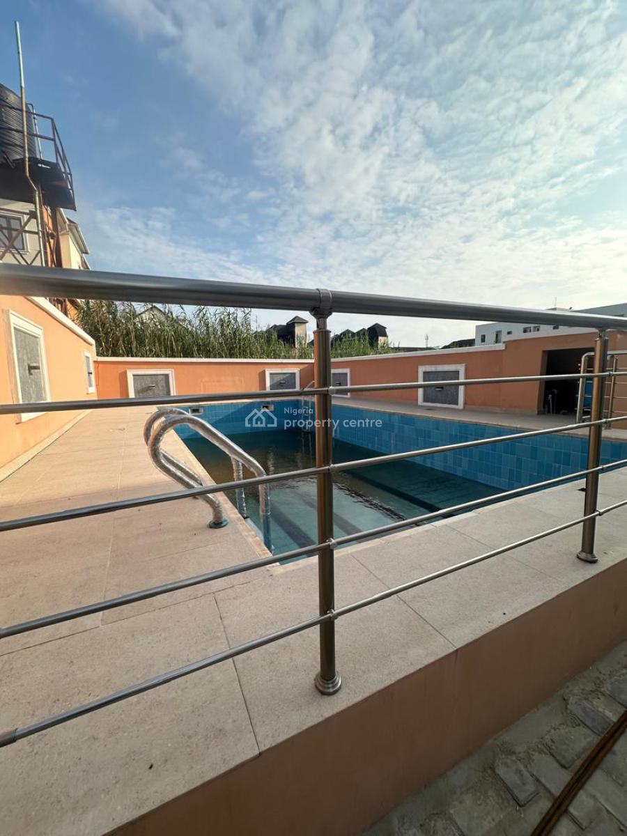 Newly Built, Spacious 4 Bedroom Terrace Duplex with Bq and Pool, Ikate, Lekki, Lagos, Terraced Duplex for Sale