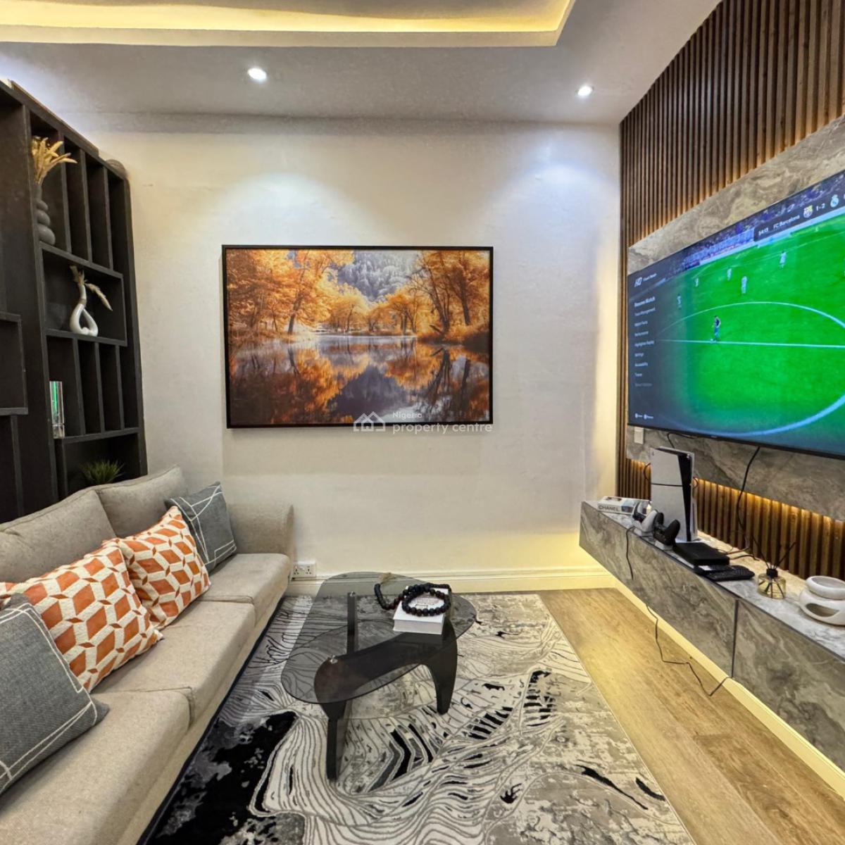 Luxury 1-bedroom Penthouse with Ps5, Basketball Court, Ikoyi, Ikoyi, Lagos, Flat / Apartment Short Let