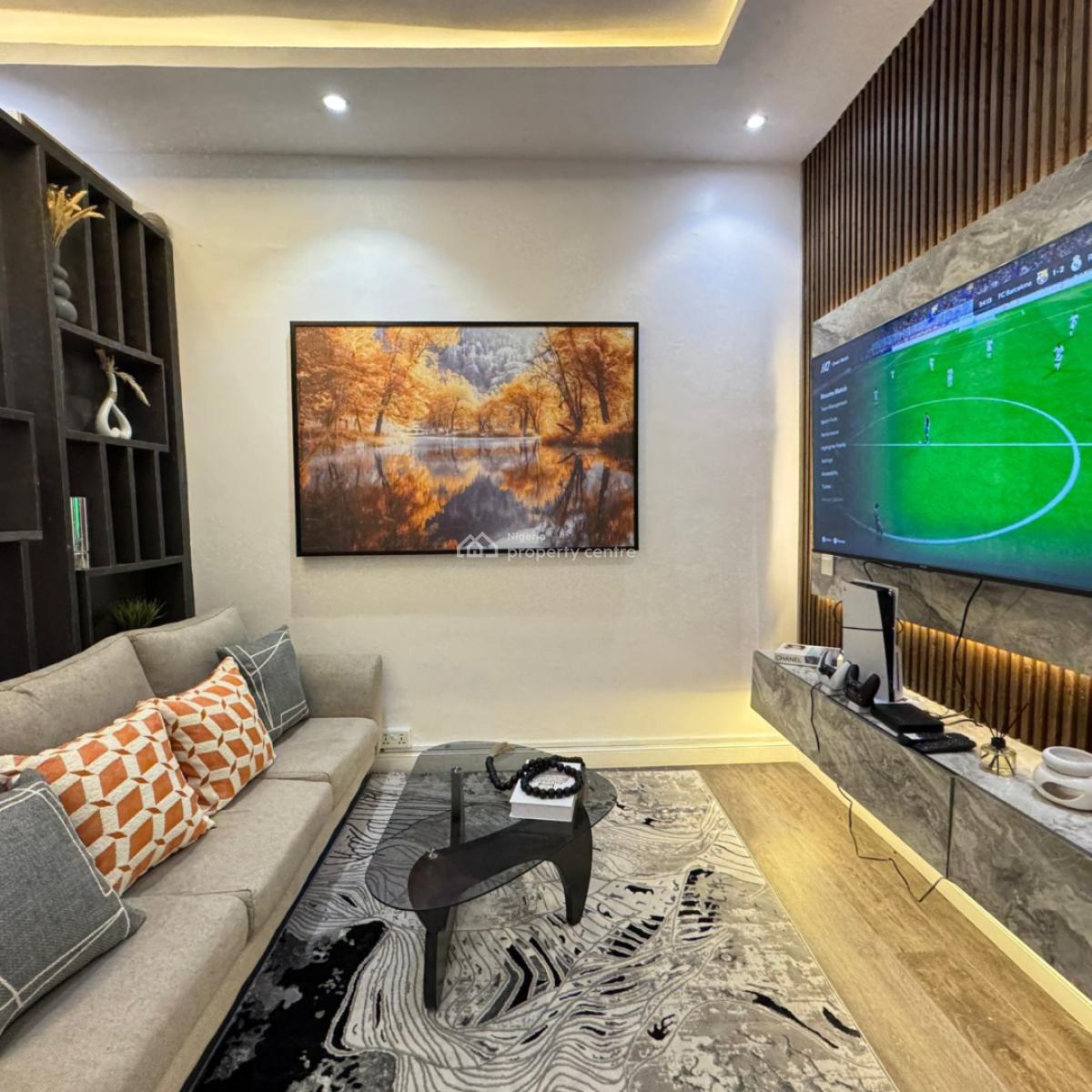 Luxury 1-bedroom Penthouse with Ps5, Basketball Court, Ikoyi, Ikoyi, Lagos, Flat / Apartment Short Let