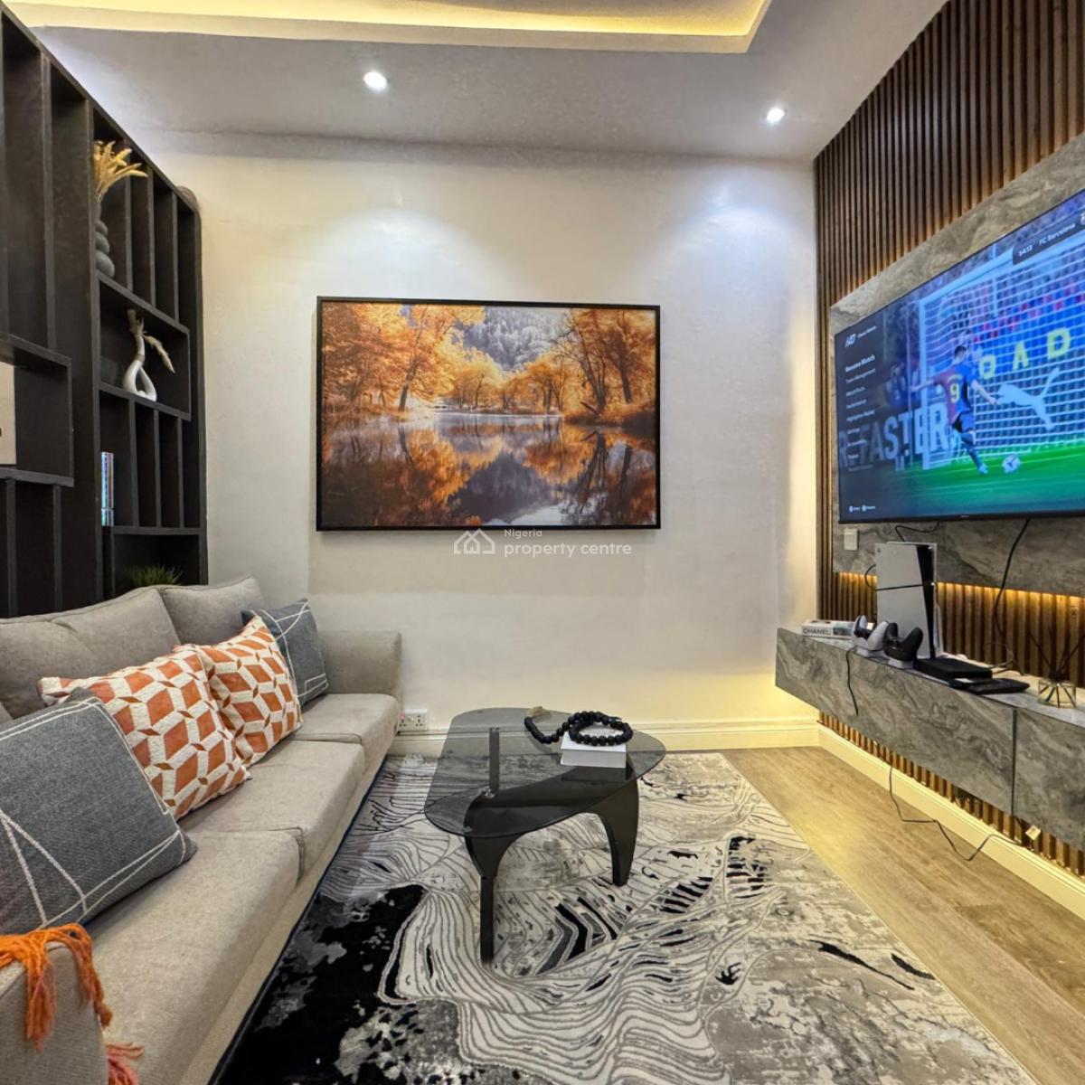 Luxury 1-bedroom Penthouse with Ps5, Basketball Court, Ikoyi, Ikoyi, Lagos, Flat / Apartment Short Let