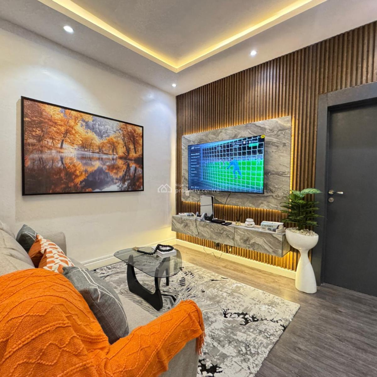 Luxury 1-bedroom Penthouse with Ps5, Basketball Court, Ikoyi, Ikoyi, Lagos, Flat / Apartment Short Let