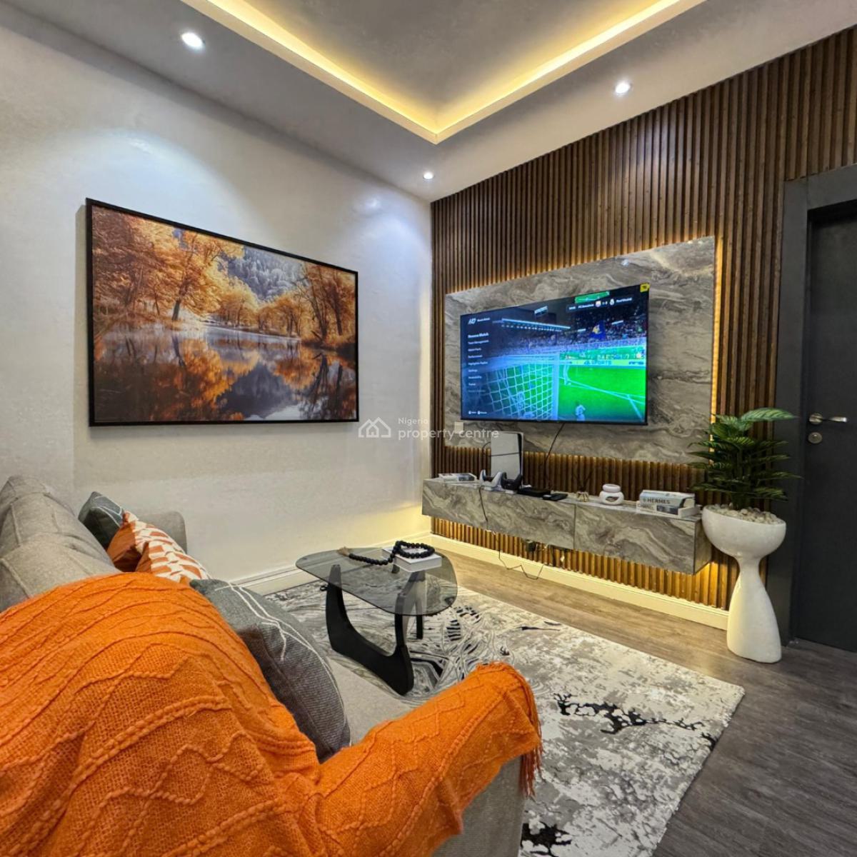 Luxury 1-bedroom Penthouse with Ps5, Basketball Court, Ikoyi, Ikoyi, Lagos, Flat / Apartment Short Let