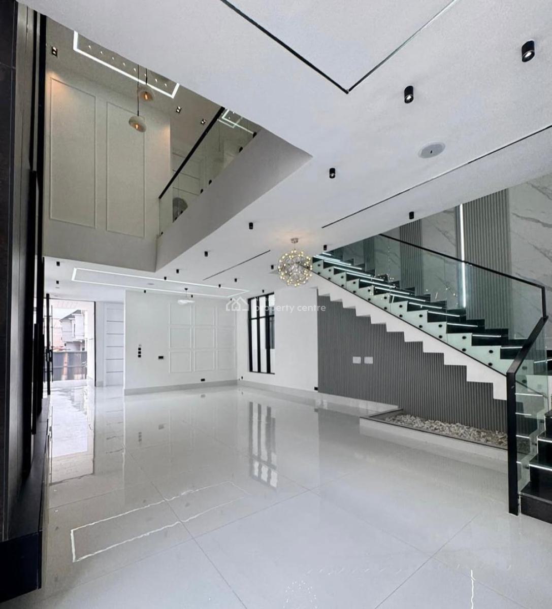 Unique 5 Bedroom Detached Duplex with a Bq and a Pool, Chevron, Lekki, Lagos, Detached Duplex for Sale