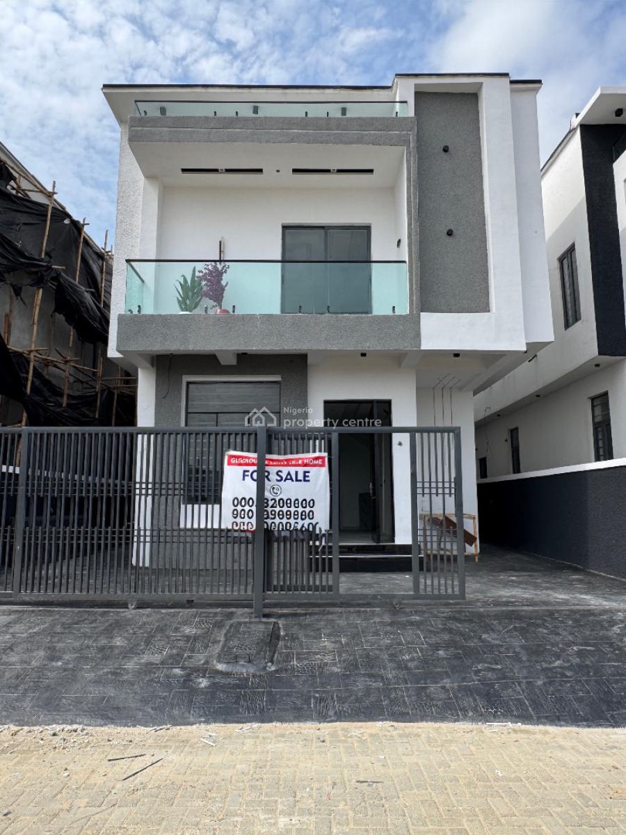 4 Bedroom Detached Duplex with a Bq  with a Private Compound, Ajah, Lagos, Detached Duplex for Sale