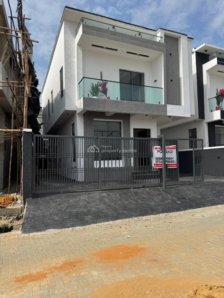 4 Bedroom Detached Duplex with a Bq  with a Private Compound, Ajah, Lagos, Detached Duplex for Sale