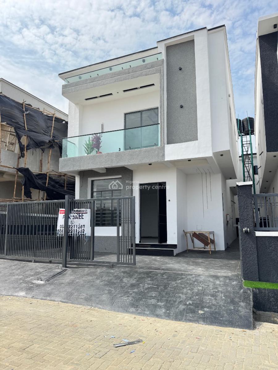 4 Bedroom Detached Duplex with a Bq  with a Private Compound, Ajah, Lagos, Detached Duplex for Sale